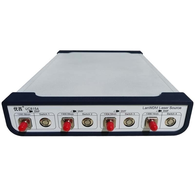 Exactitude multicanale 1.0nm 0.01dB de longueur d'onde de source lumineuse de LanWDM de source de laser accordable