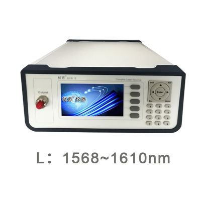 Atténuation réglable 1568~1610 nanomètre de source lumineuse de source de laser accordable de bande L