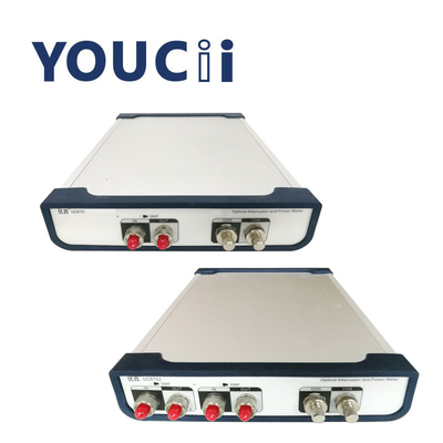 Type optique de fibre de mode unitaire du compteur d'électricité d'atténuateur de la Manche de 1/2 125 Um