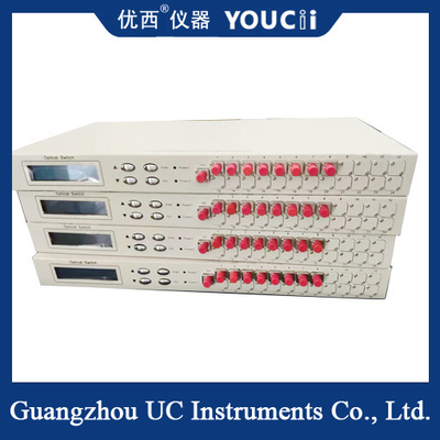 1*8 Commutateur optique à grande vitesse multicanal 1310/1550nm Largement utilisé