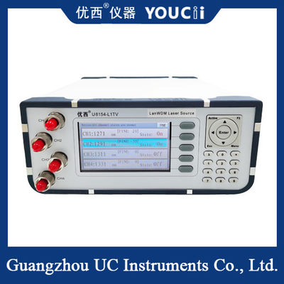Source lumineuse LAN WDM à quatre longueurs d'onde et à quatre canaux
