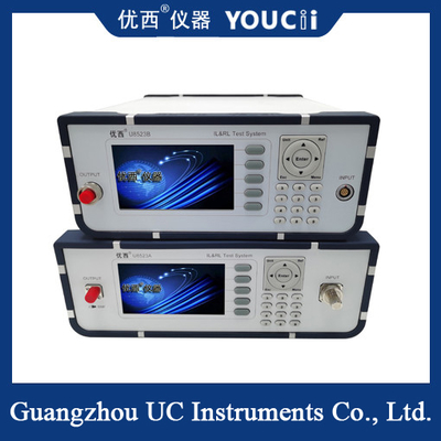 Testeur de perte de retour d'instrument de perte d'insertion Source lumineuse double quadruple