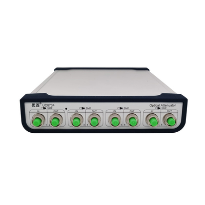 4 fibre optique variable de mode unitaire de l'atténuateur 9um 125um de la Manche