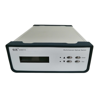 C.A. optique de polarisation 220V 288mm×260mm×117mm de commutateurs de la fibre 1x8