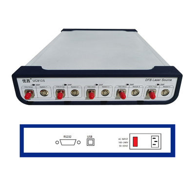 Stabilité personnalisable coaxiale 0.01dB de longueur d'onde de source lumineuse de DFB