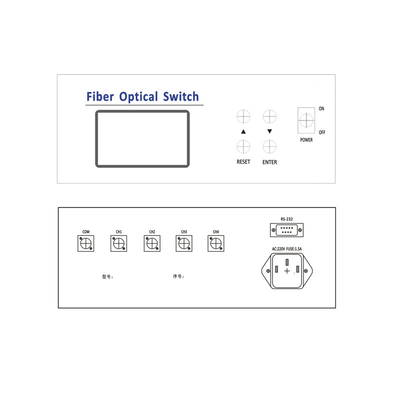 Longueur d'onde fonctionnante de fibre optique du commutateur de réseau 1260nm 1650nm