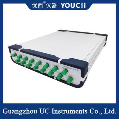 Chaîne mécanique 0-40/60dB d'atténuateur optique réglable de St LC de Sc de FC